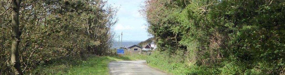 Leaving the world arriving at Ty Cwch in the bottom of the valley